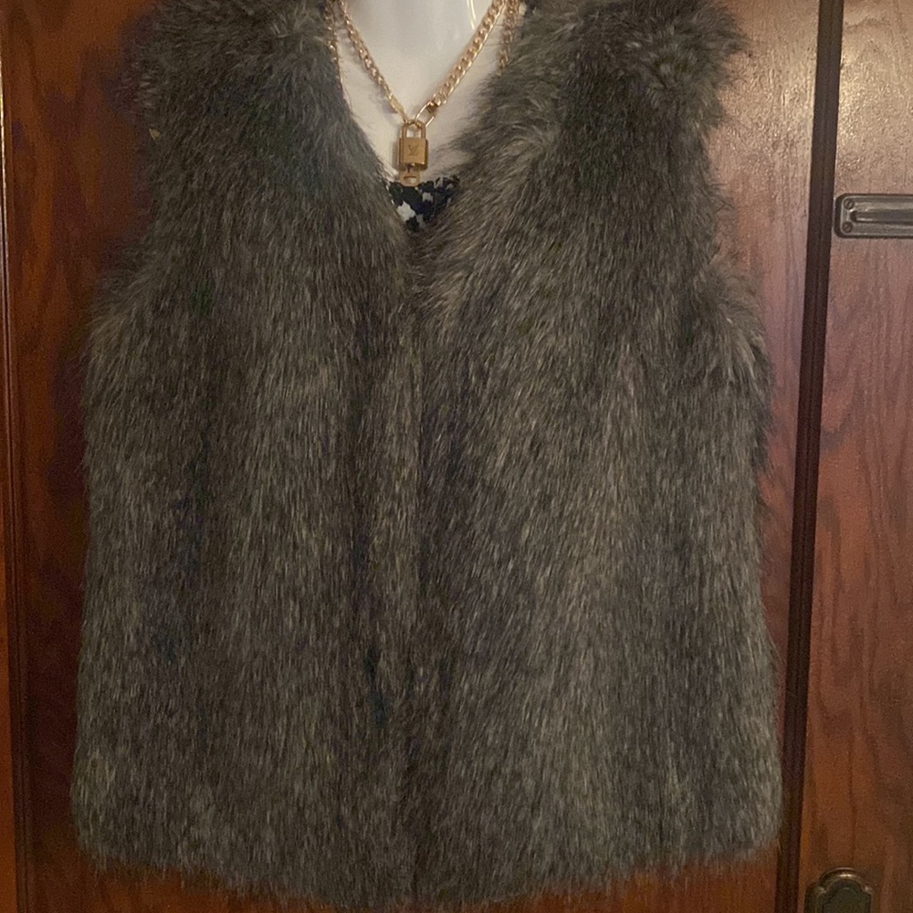 Stevie Mac Faux Fur Vest! Worn one!